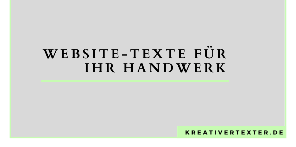 website-texte-handwerk